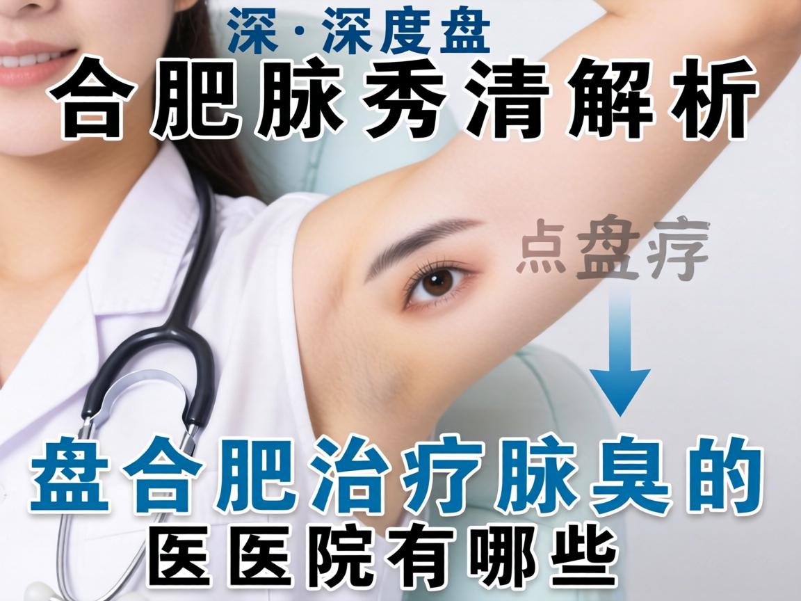 合肥腋秀解析，深度盘点合肥治疗腋臭的医院有哪些