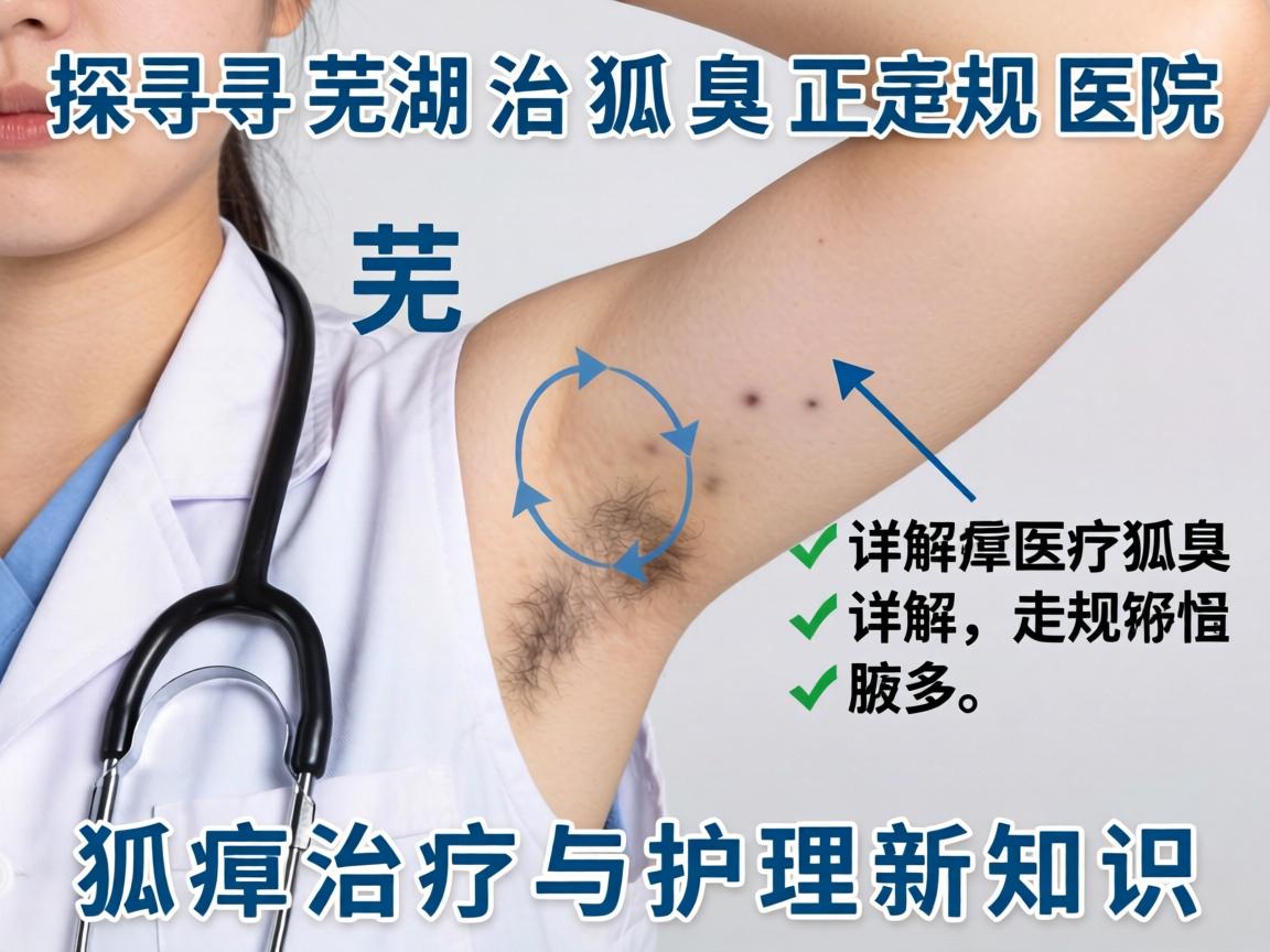 探寻芜湖治狐臭正规医院，详解狐臭治疗与护理新知识
