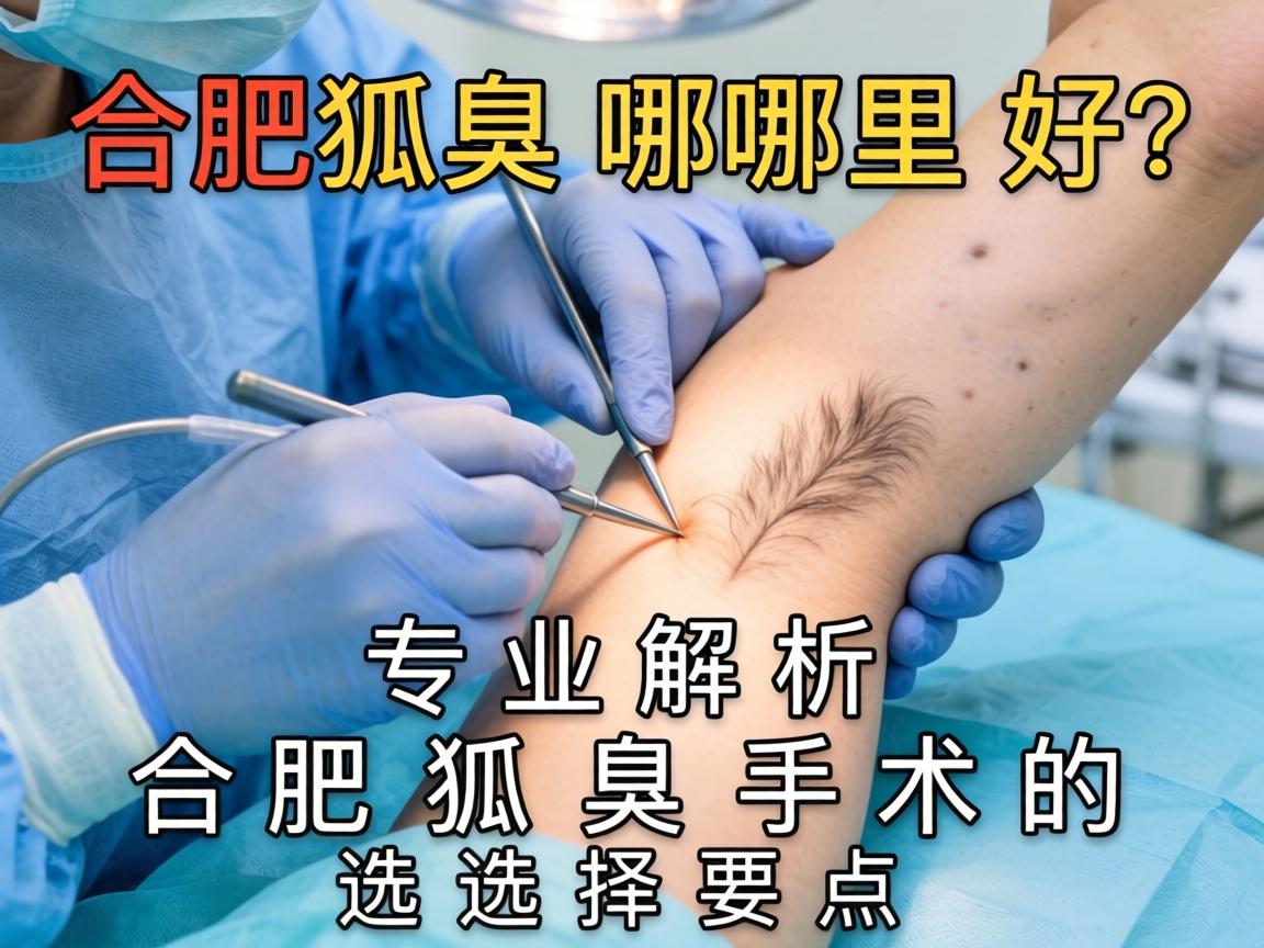 合肥狐臭手术哪里好？专业解析合肥狐臭手术的选择要点