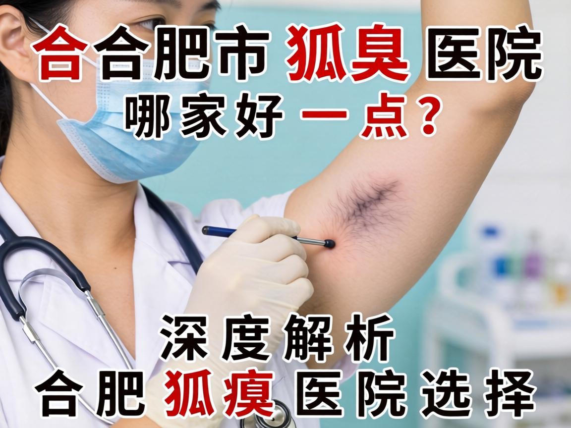 合肥市狐臭医院哪家好一点？深度解析合肥狐臭医院选择