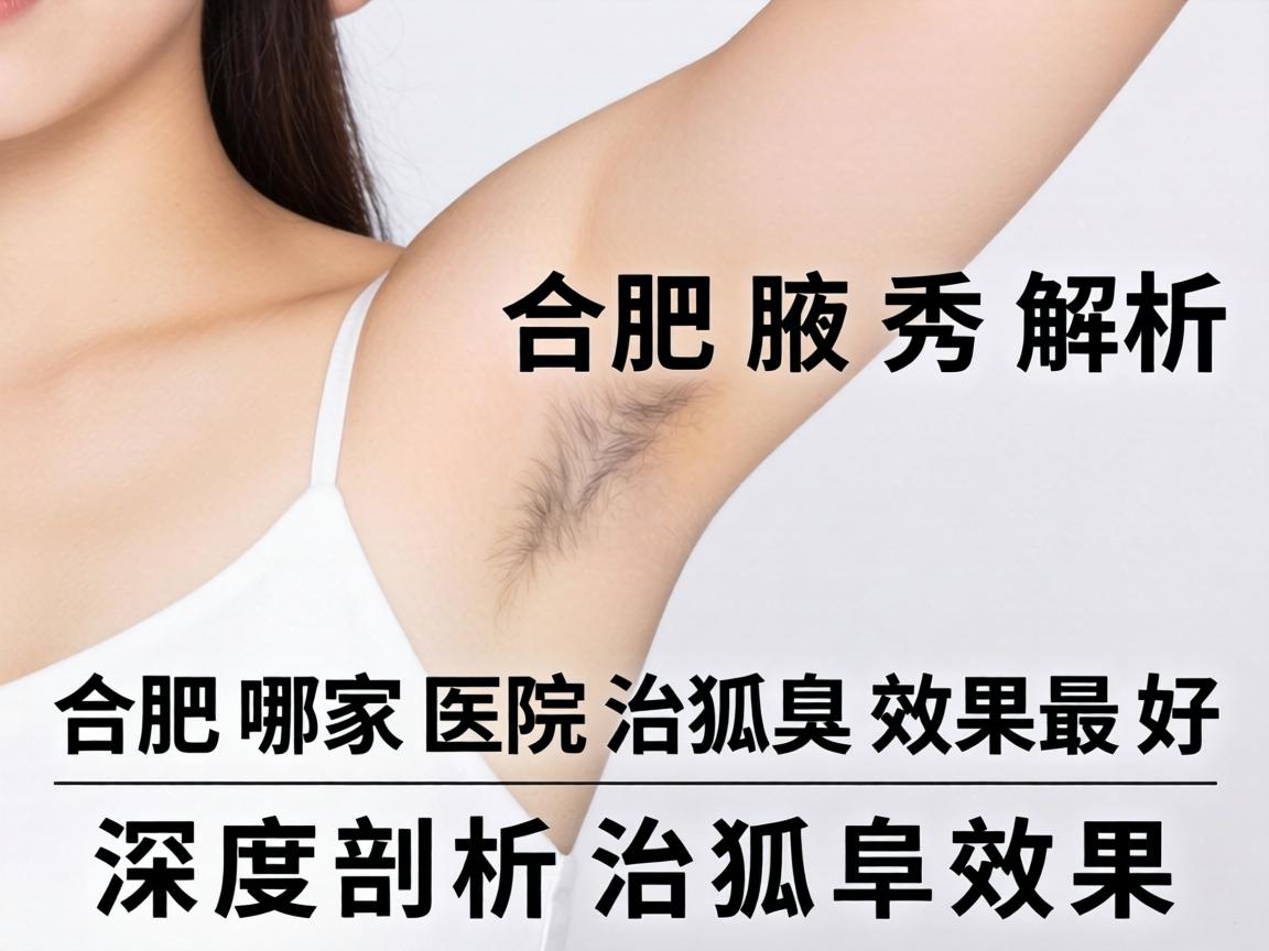 合肥腋秀解析，合肥哪家医院治狐臭效果最好，深度剖析治狐臭效果