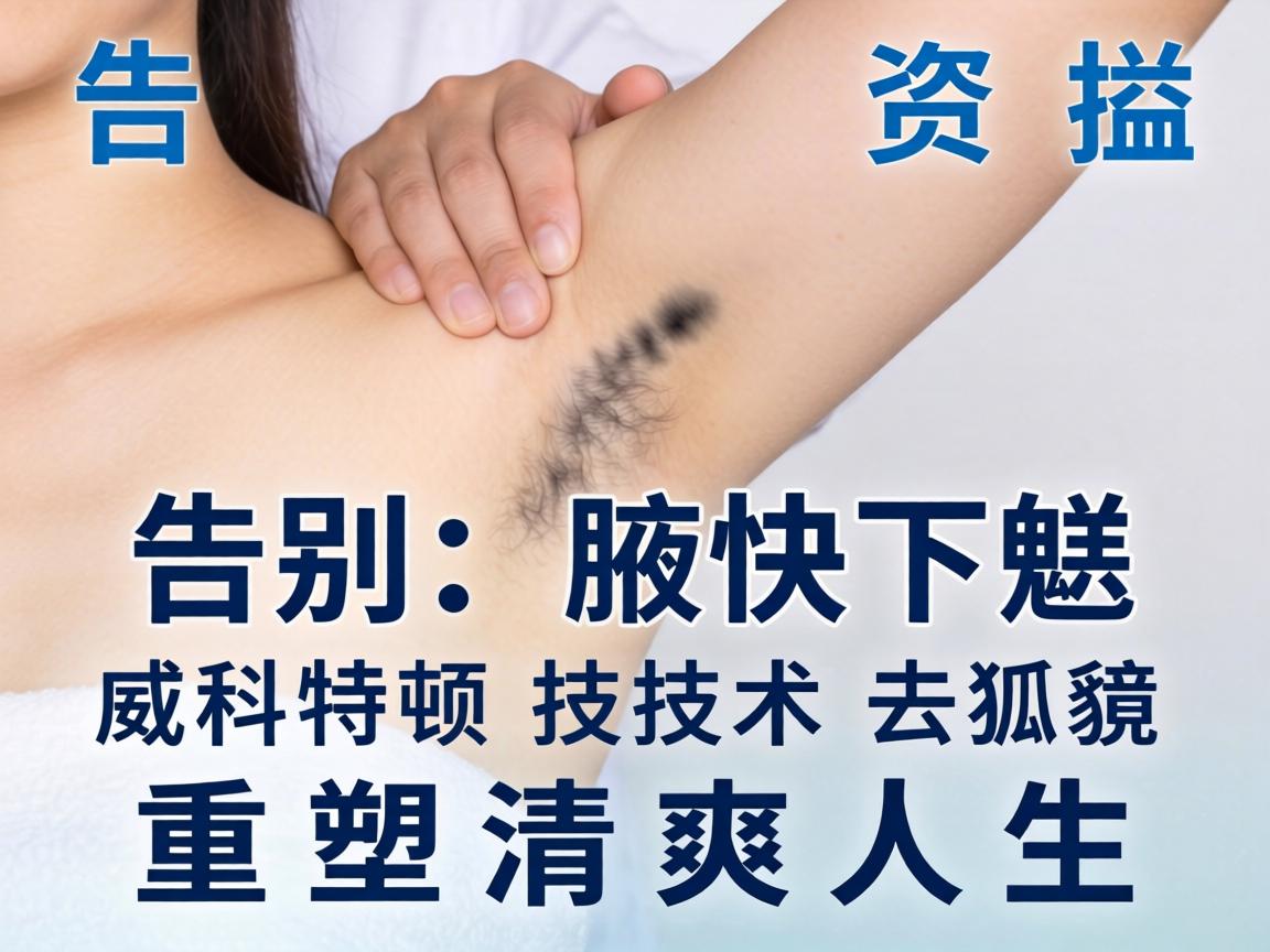 告别腋下尴尬，威特顿技术去狐臭，重塑清爽人生