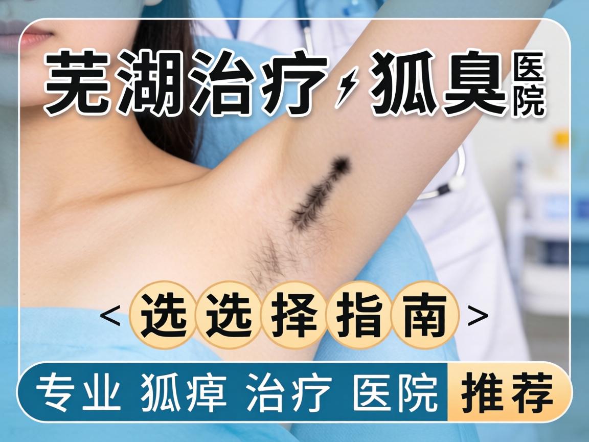 芜湖治疗狐臭医院选择指南，专业狐臭治疗医院推荐