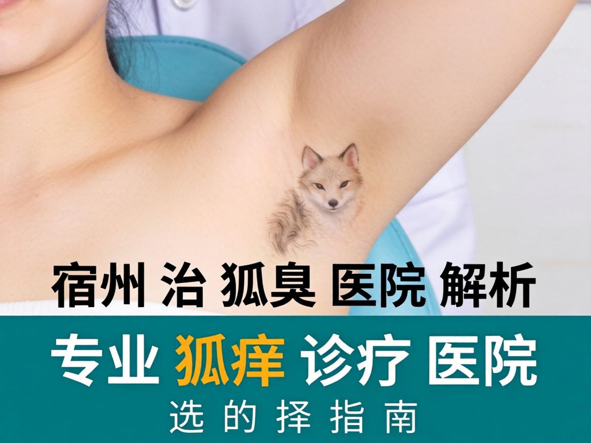 宿州治狐臭医院解析，宿州专业狐臭诊疗医院的选择指南
