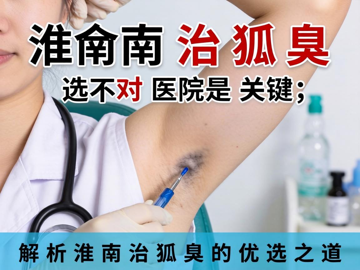 淮南治狐臭，选对医院是关键，解析淮南治狐臭的优选之道