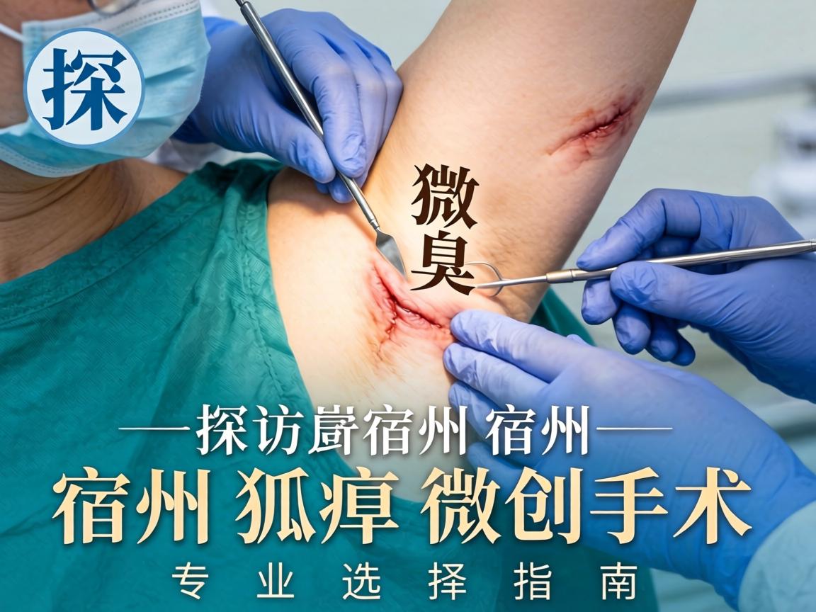 探访宿州狐臭微创手术，宿州狐臭微创手术专业选择指南
