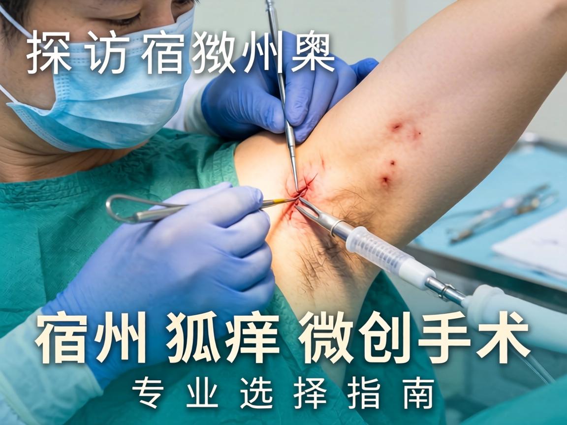探访宿州狐臭微创手术，宿州狐臭微创手术专业选择指南