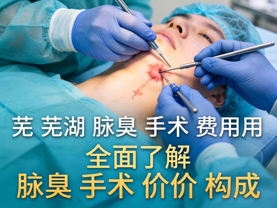 深度解析芜湖腋臭手术费用，全面了解腋臭手术价格构成