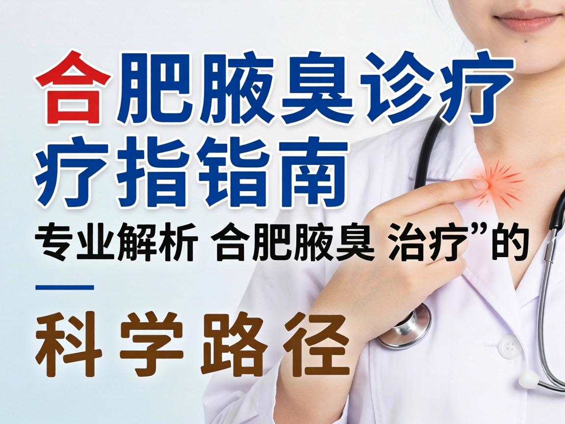 合肥腋臭诊疗指南，专业解析合肥腋臭治疗的科学路径