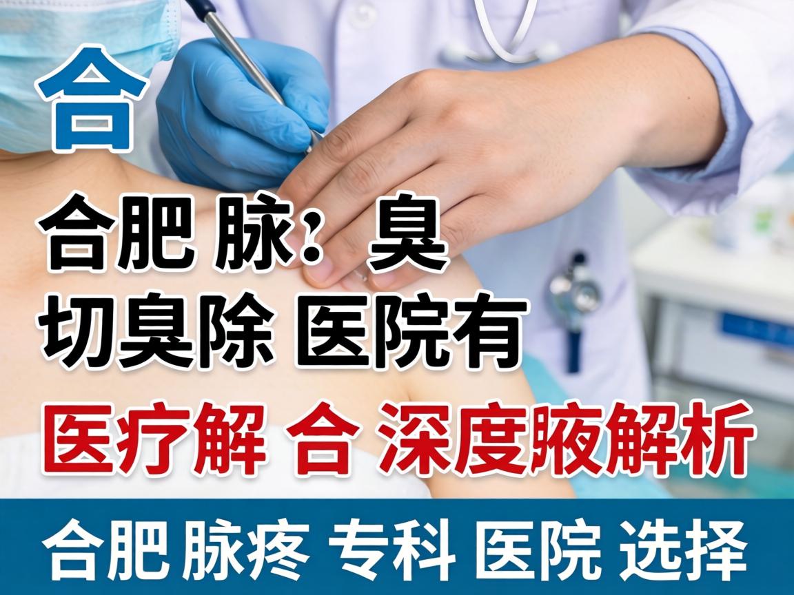 合肥腋臭切除医院有哪些？深度解析合肥腋臭专科医院选择