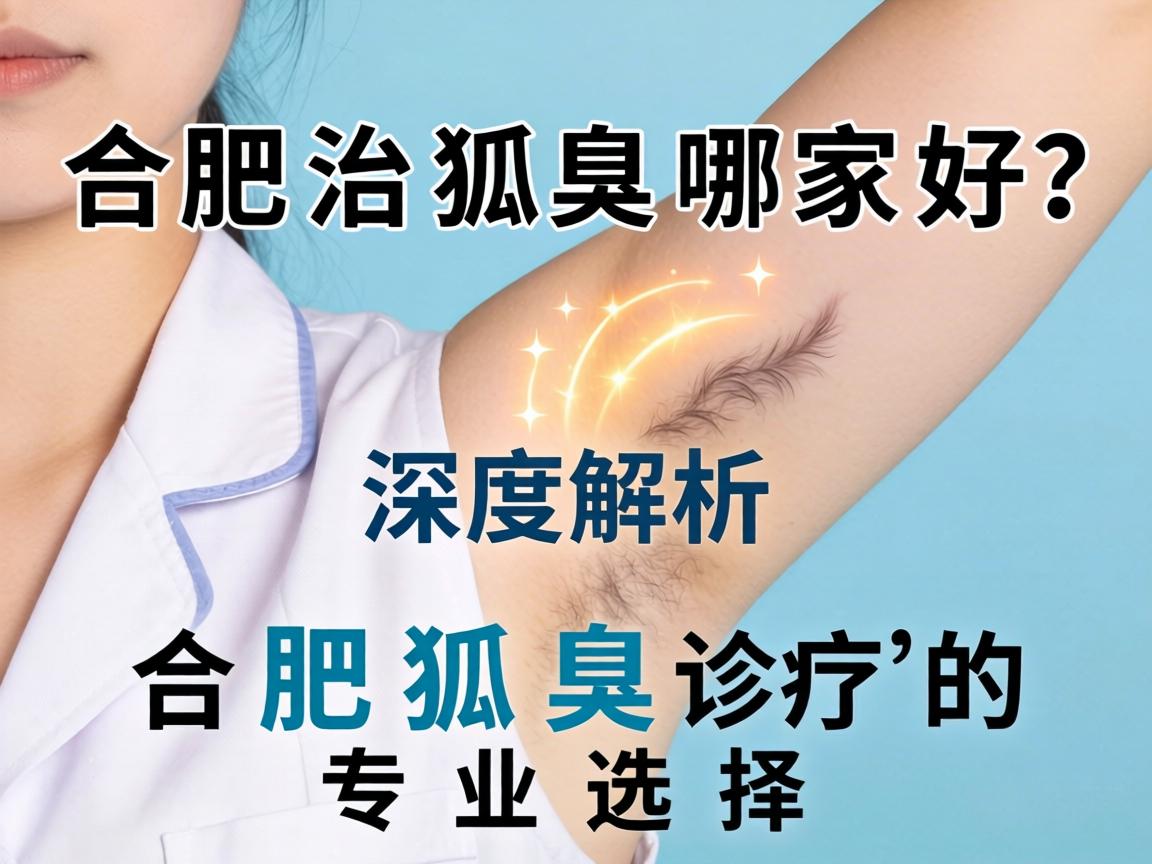 合肥治狐臭哪家好？深度解析合肥狐臭诊疗的专业选择