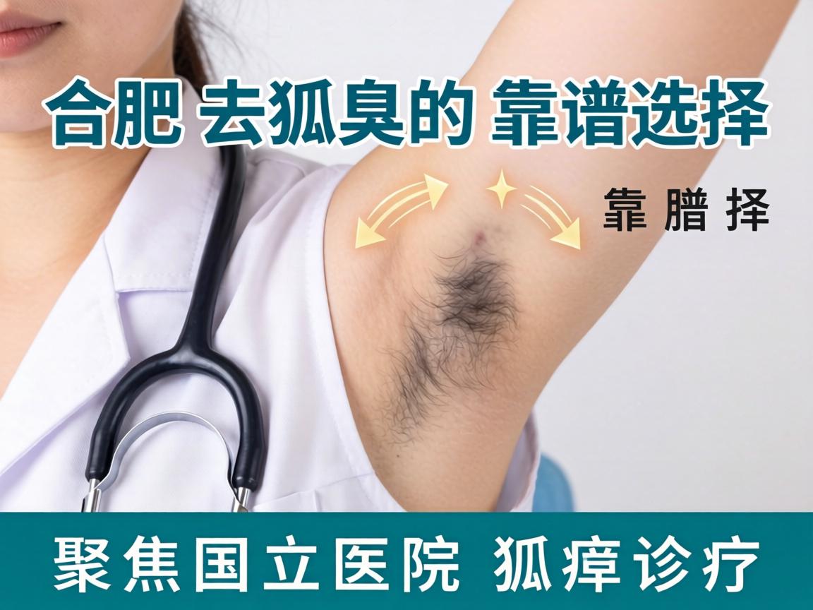 合肥去狐臭的靠谱选择，聚焦国立医院狐臭诊疗
