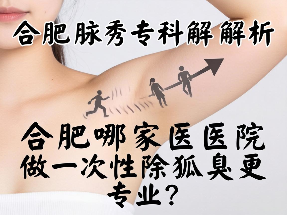 合肥腋秀专科解析，合肥哪家医院做一次性除狐臭更专业？