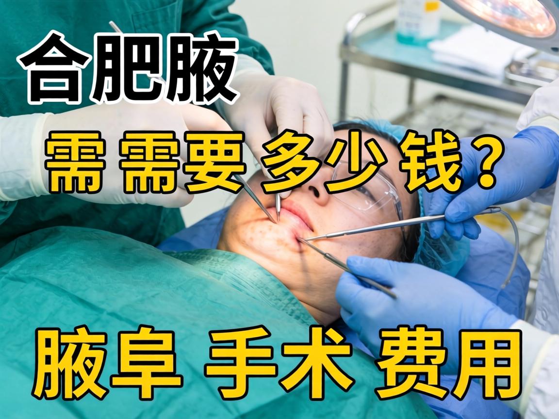 合肥腋臭手术需要多少钱？详解腋臭手术费用构成