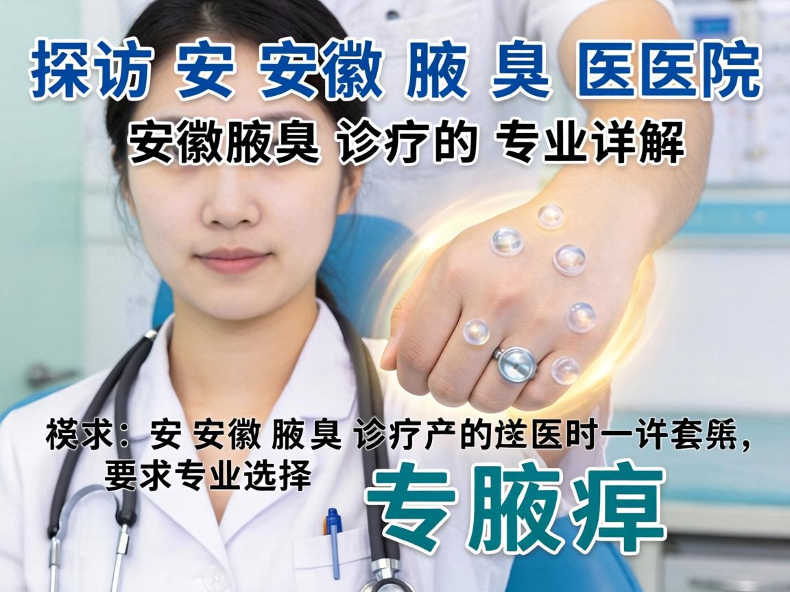 探访安徽腋臭医院，详解安徽腋臭诊疗的专业选择