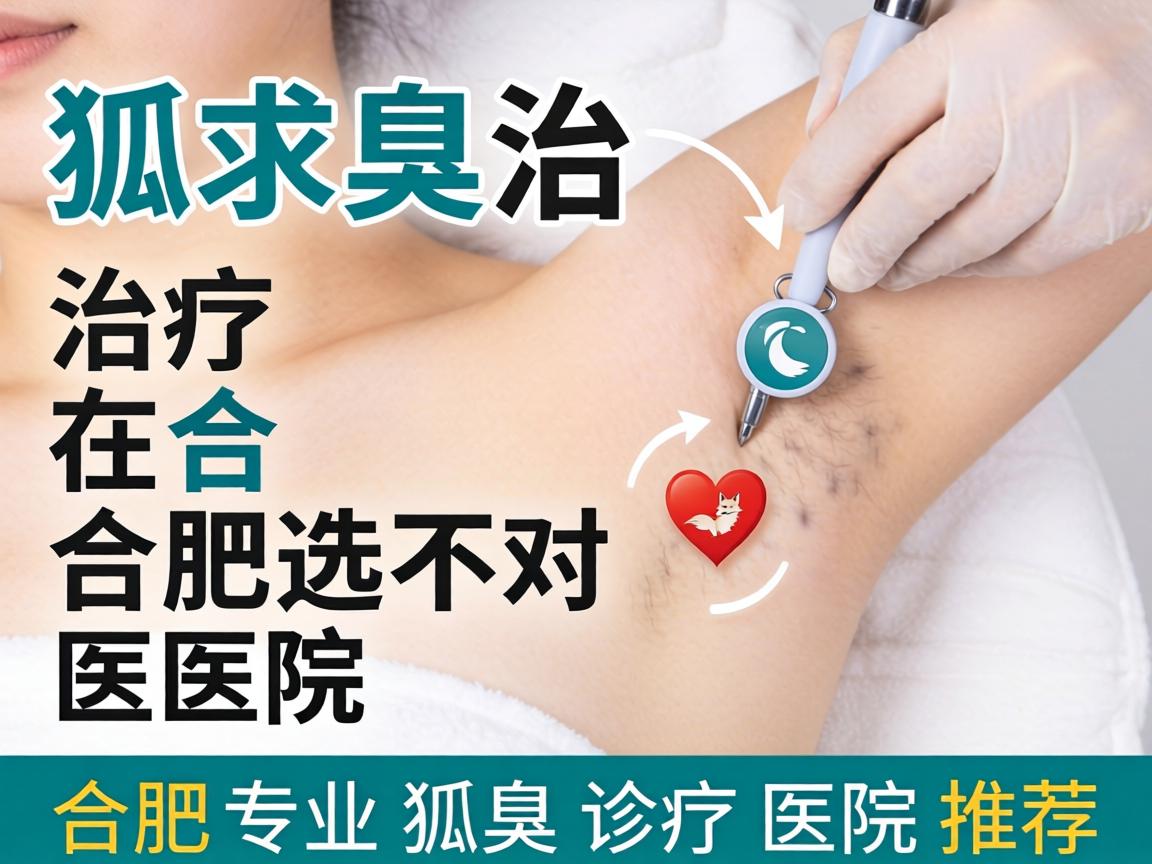 狐臭治疗在合肥选对医院，合肥专业狐臭诊疗医院推荐