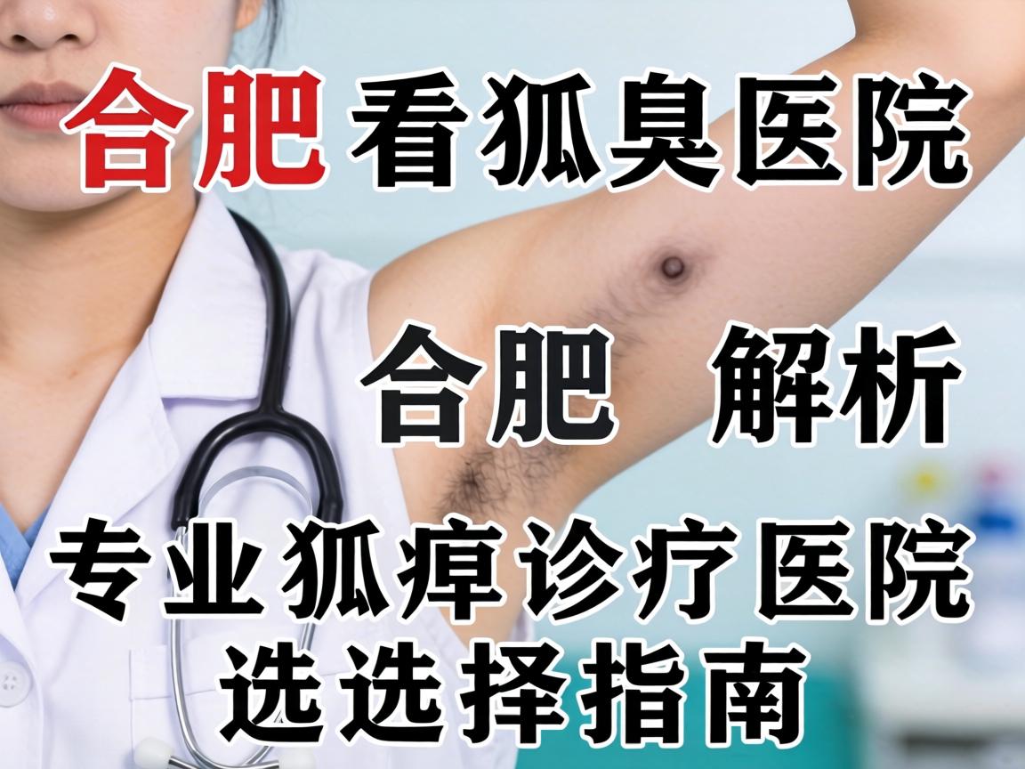 合肥看狐臭医院解析，合肥专业狐臭诊疗医院的选择指南