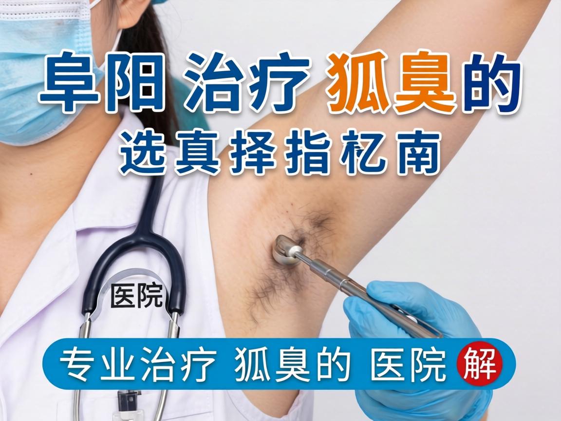阜阳治疗狐臭的医院选择指南，专业治疗狐臭的医院解析