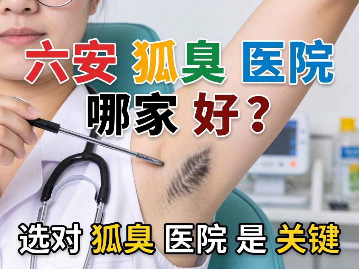 六安狐臭医院哪家好？选对狐臭医院是关键
