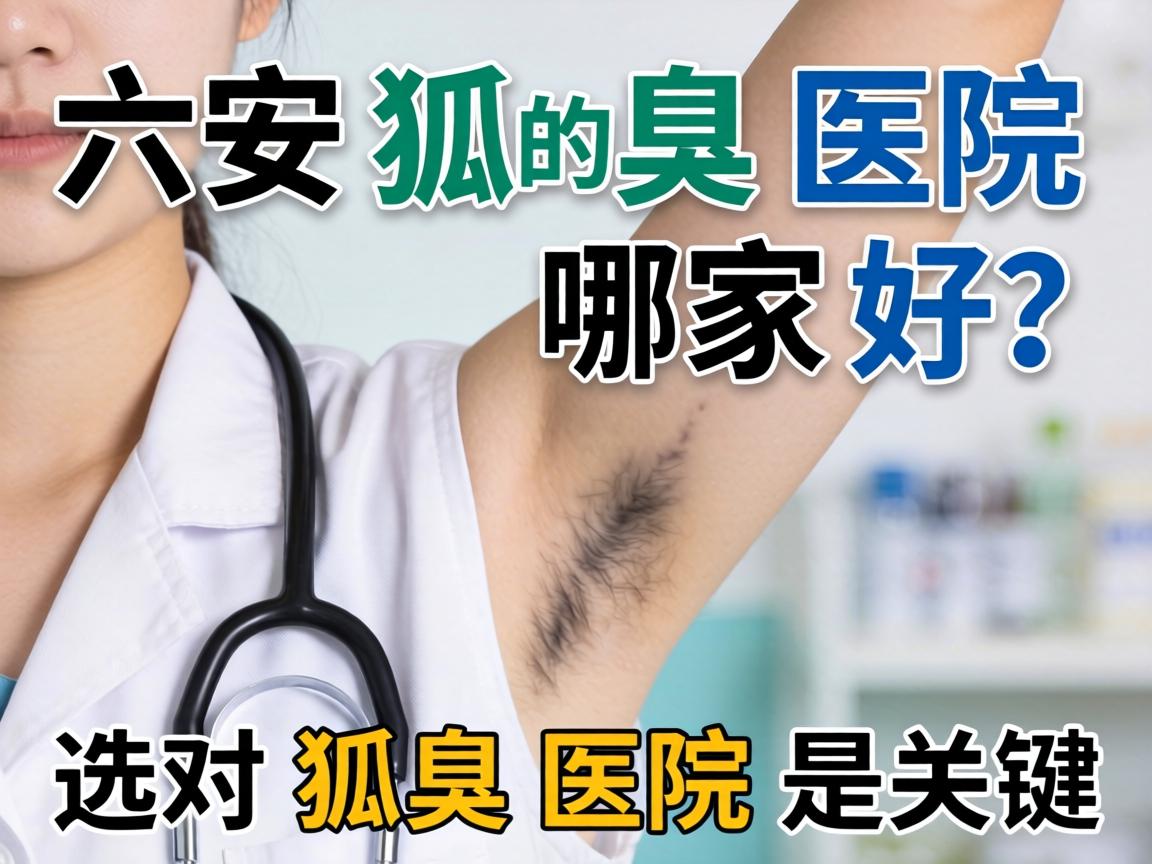 六安狐臭医院哪家好？选对狐臭医院是关键