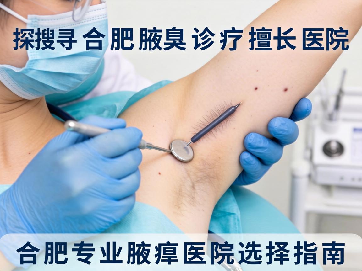 探寻合肥腋臭诊疗擅长医院，合肥专业腋臭医院选择指南