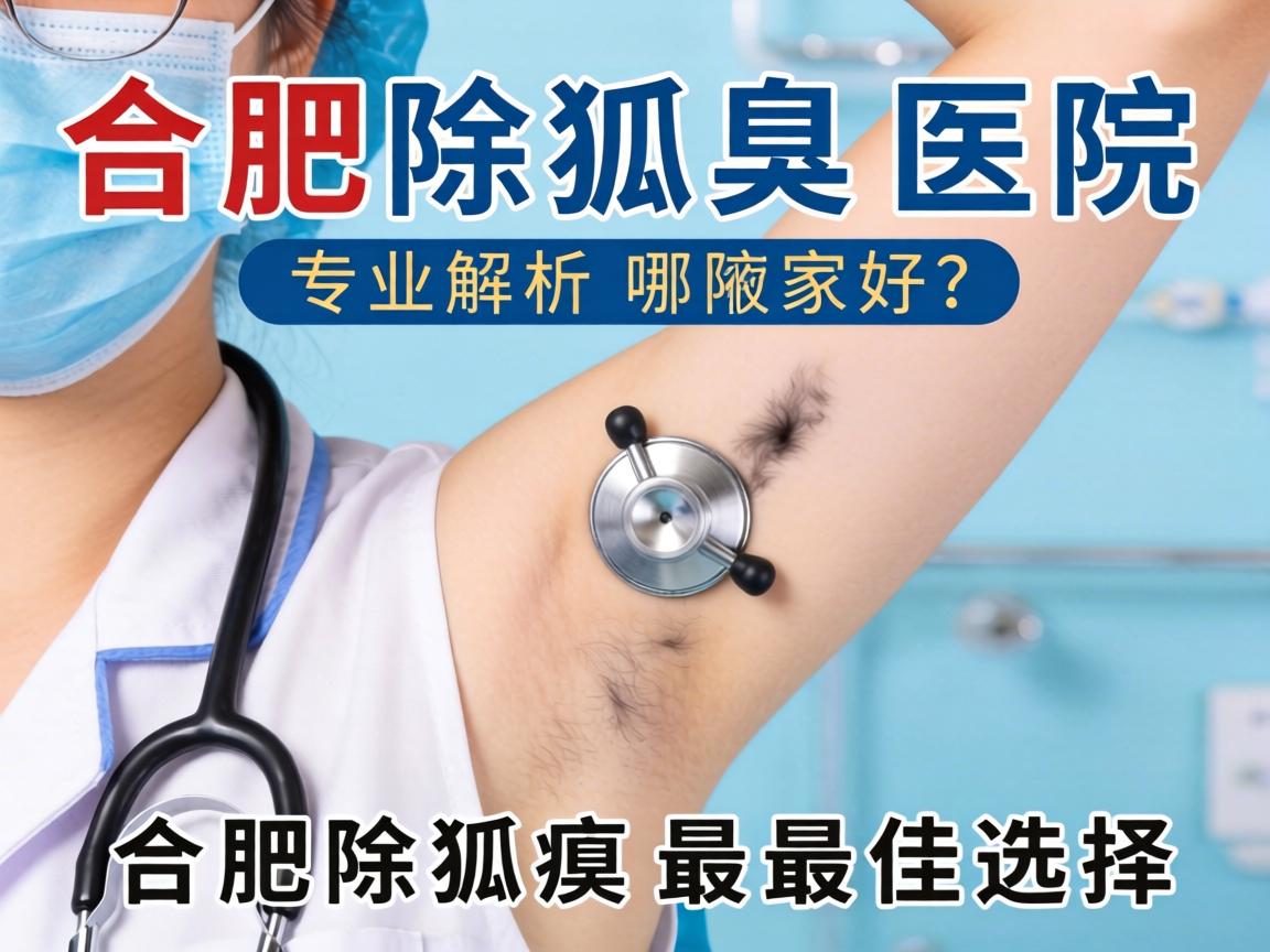 合肥除狐臭医院哪家好？专业解析合肥除狐臭最佳选择