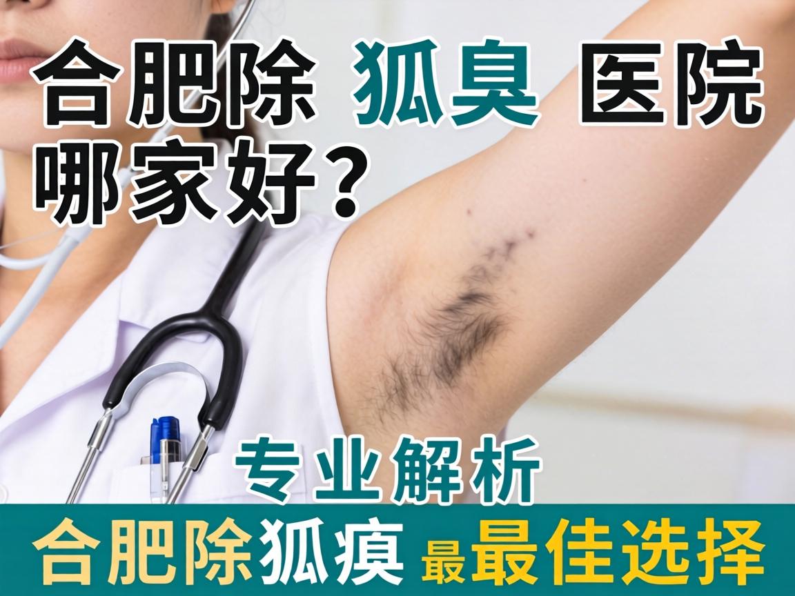 合肥除狐臭医院哪家好？专业解析合肥除狐臭最佳选择