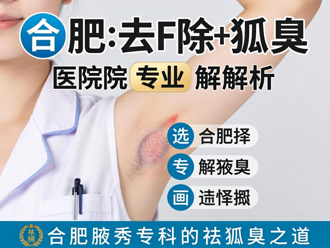 合肥去除狐臭医院专业解析，选择合肥腋秀专科的祛狐臭之道