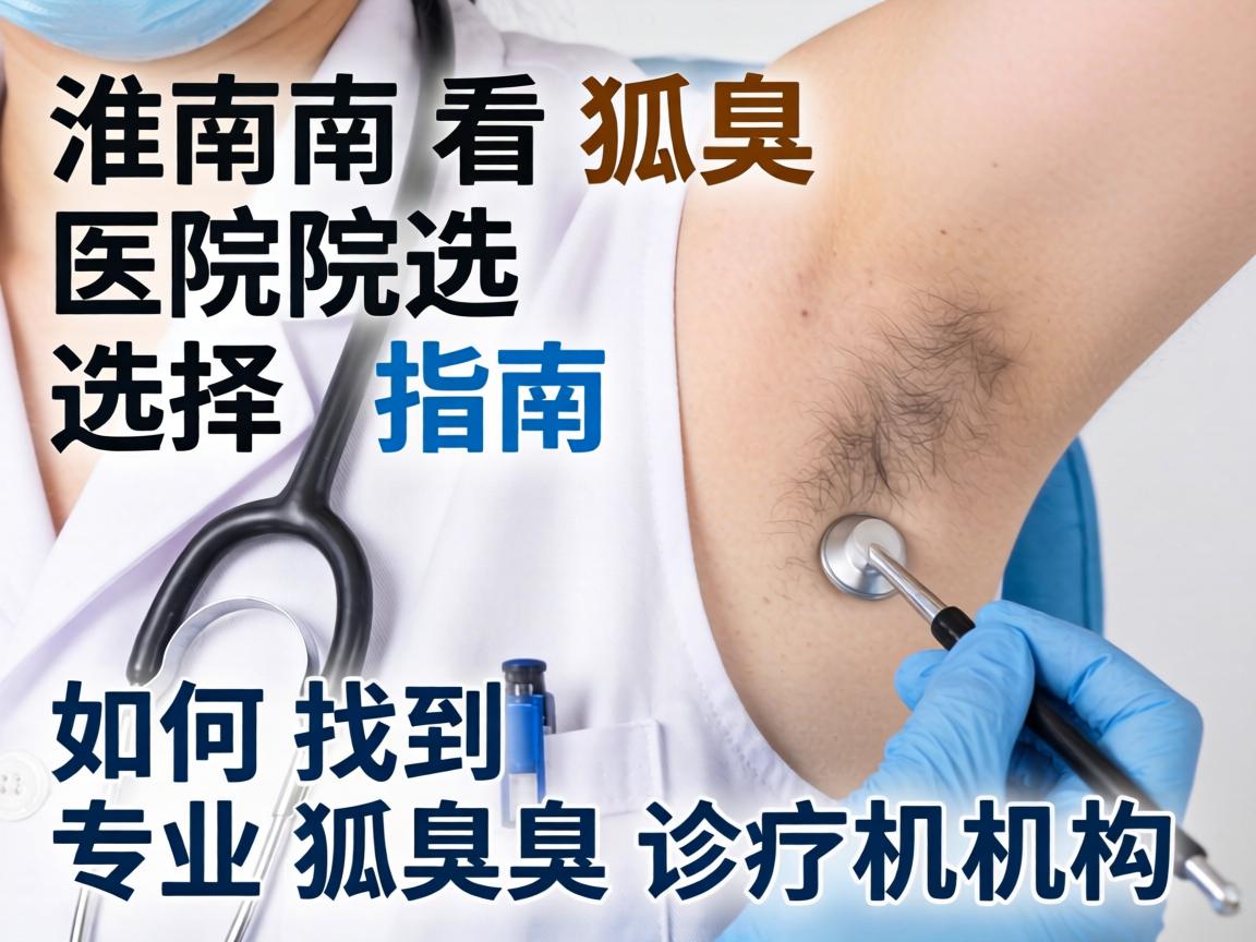 淮南看狐臭医院选择指南，如何找到专业狐臭诊疗机构