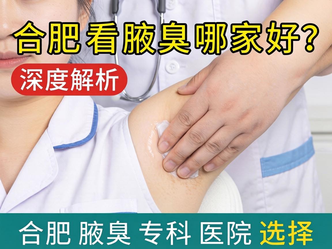 合肥看腋臭哪家好？深度解析合肥腋臭专科医院选择