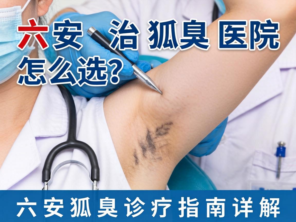 六安治狐臭医院怎么选？六安狐臭诊疗指南详解