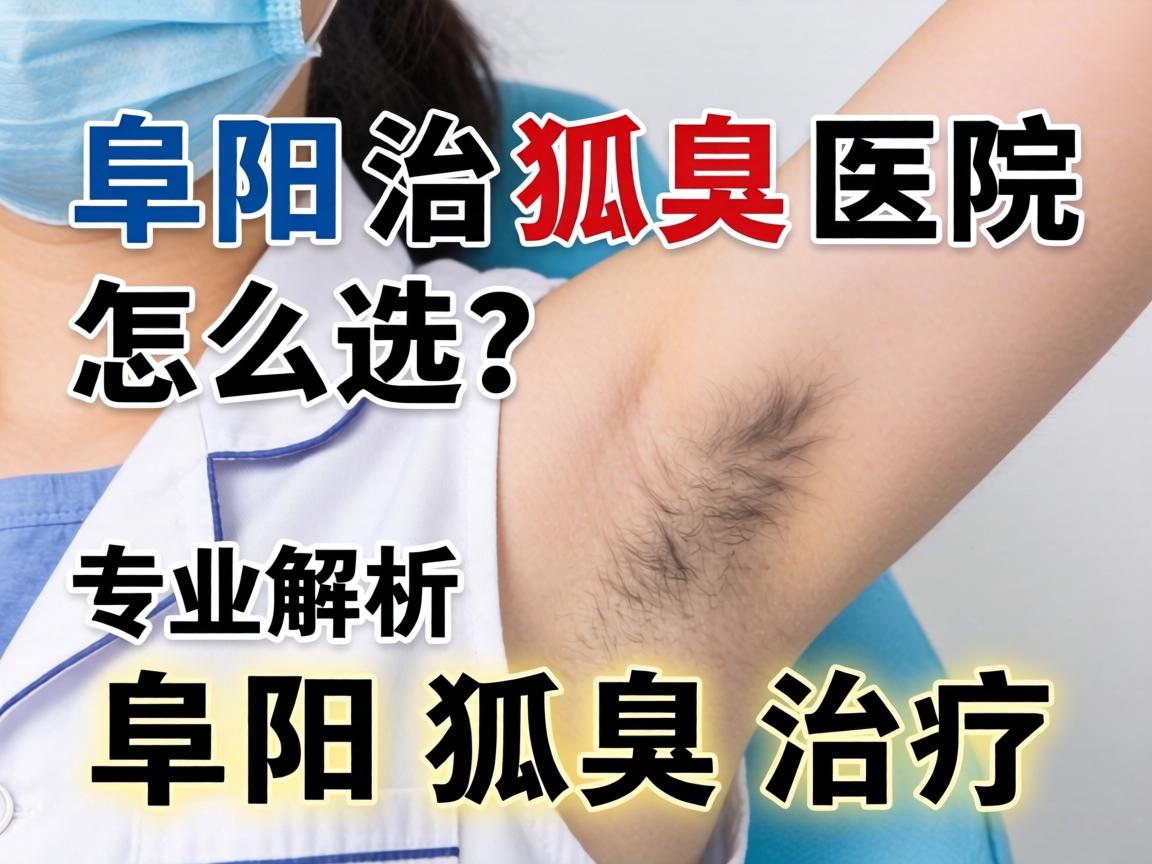 阜阳治狐臭医院怎么选？专业解析阜阳狐臭治疗