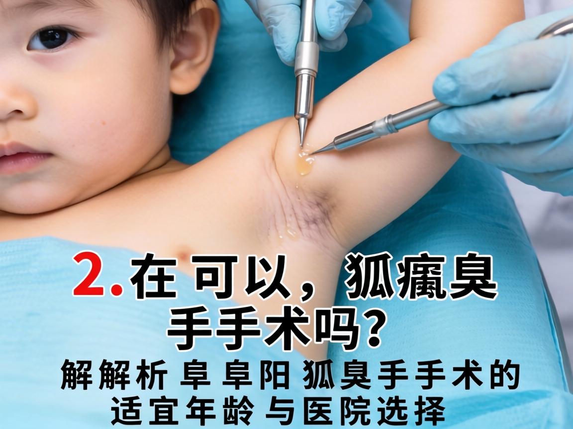 12岁可以狐臭手术吗？解析阜阳狐臭手术的适宜年龄与医院选择