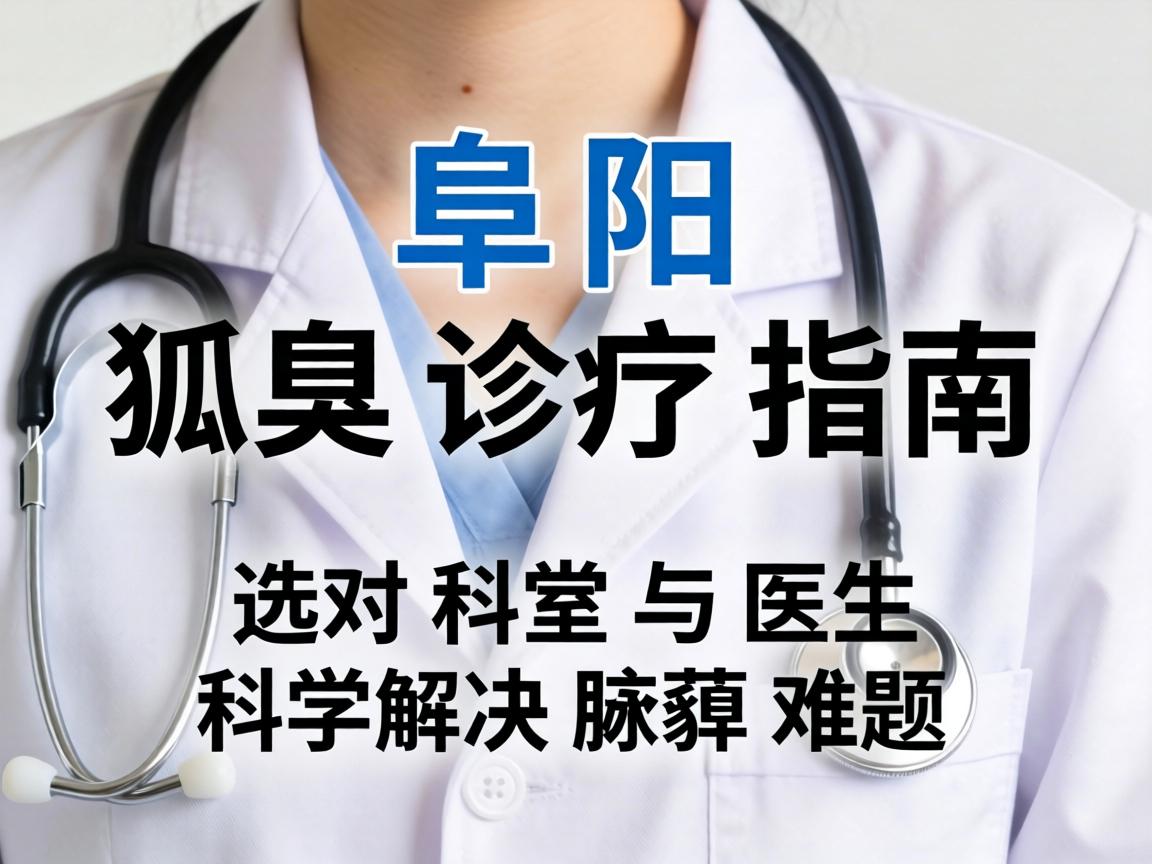 阜阳狐臭诊疗指南，选对科室与医生，科学解决腋臭难题