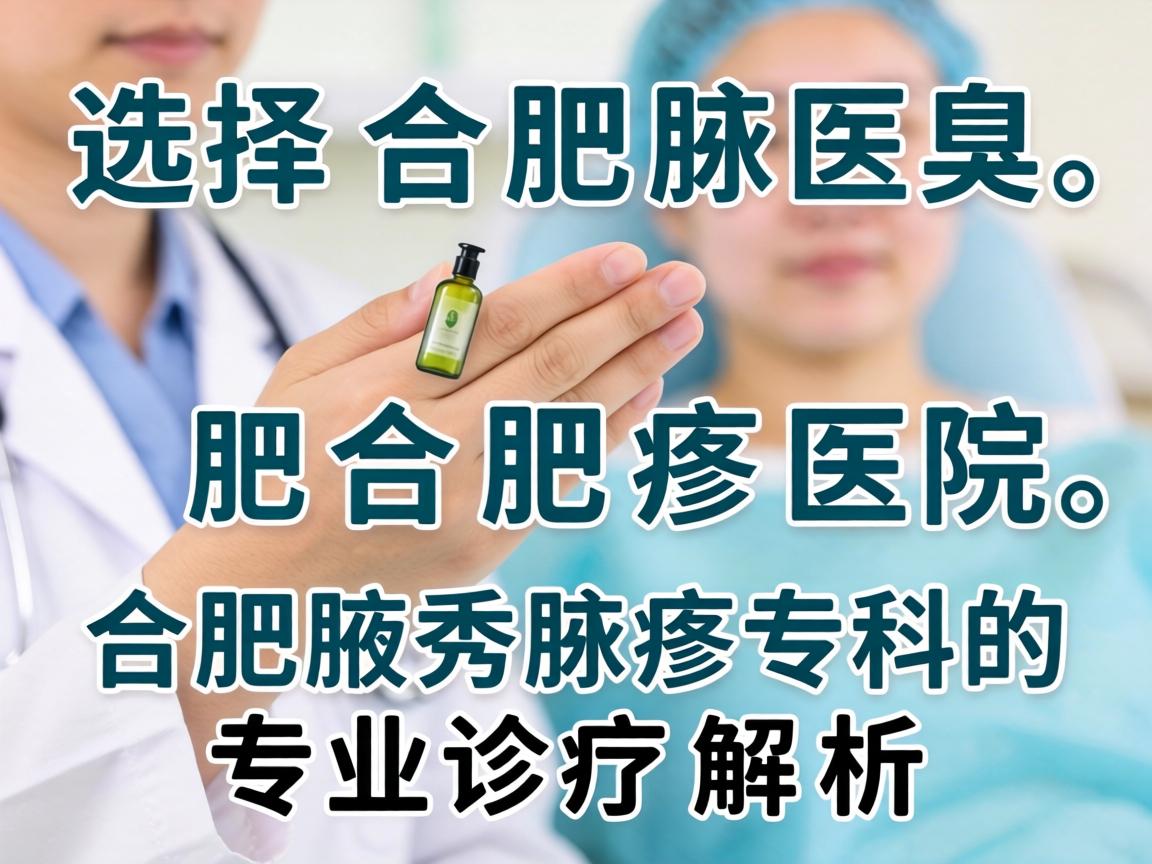选择合肥腋臭医院，合肥腋秀腋臭专科的专业诊疗解析