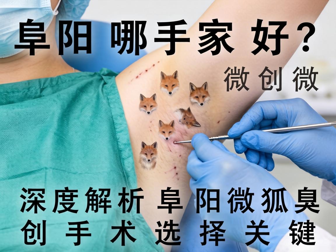 阜阳狐臭微创手术哪家好？深度解析阜阳狐臭微创手术选择关键