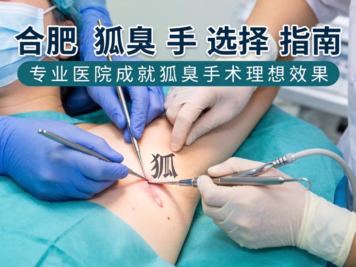 合肥狐臭手术选择指南，专业医院成就狐臭手术理想效果