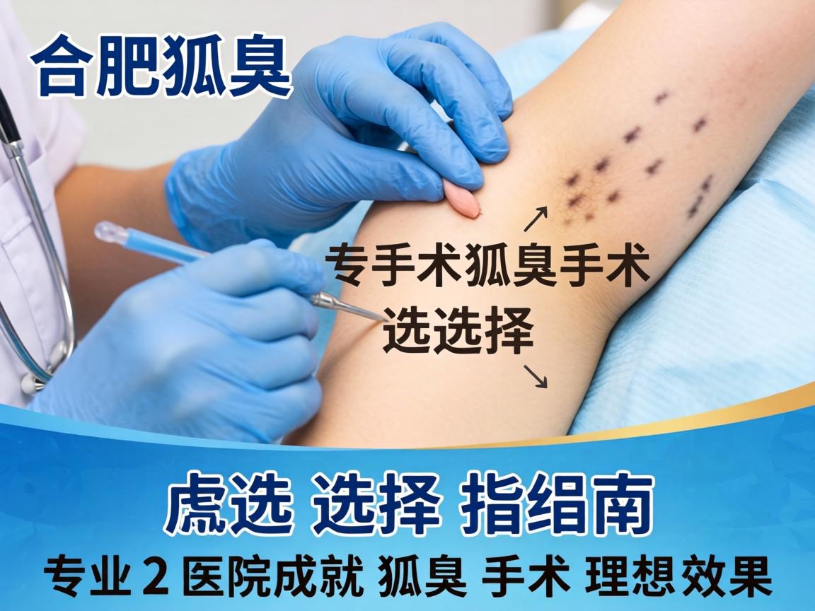 合肥狐臭手术选择指南，专业医院成就狐臭手术理想效果