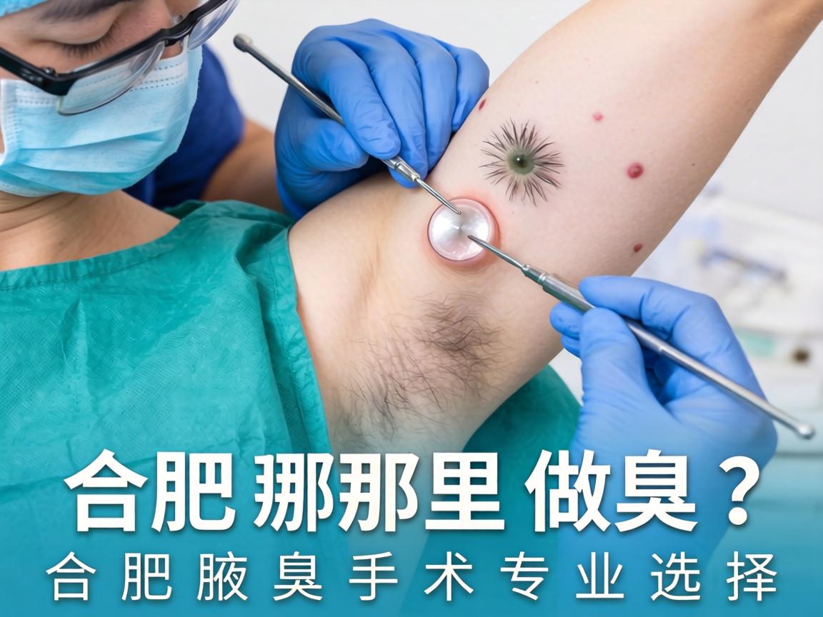 合肥腋臭手术哪里做？详解合肥腋臭手术专业选择