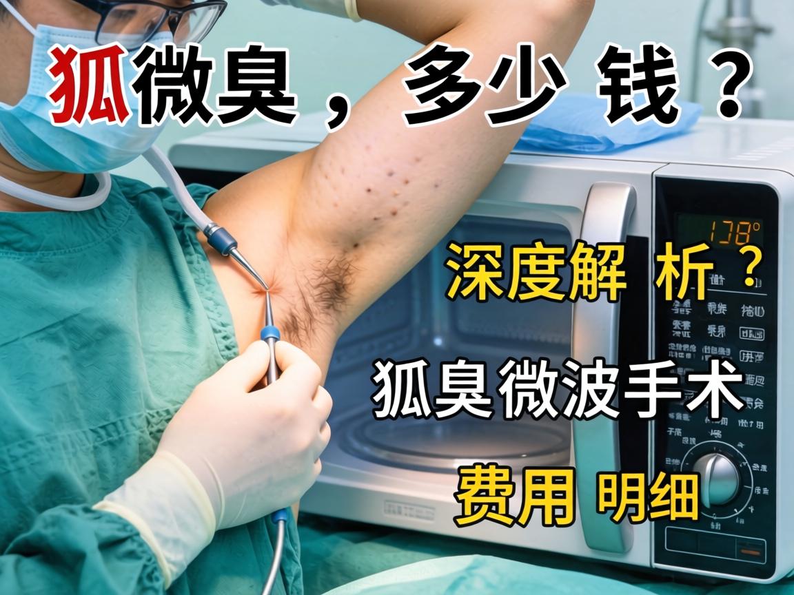 狐臭微波手术多少钱？深度解析狐臭微波手术费用明细