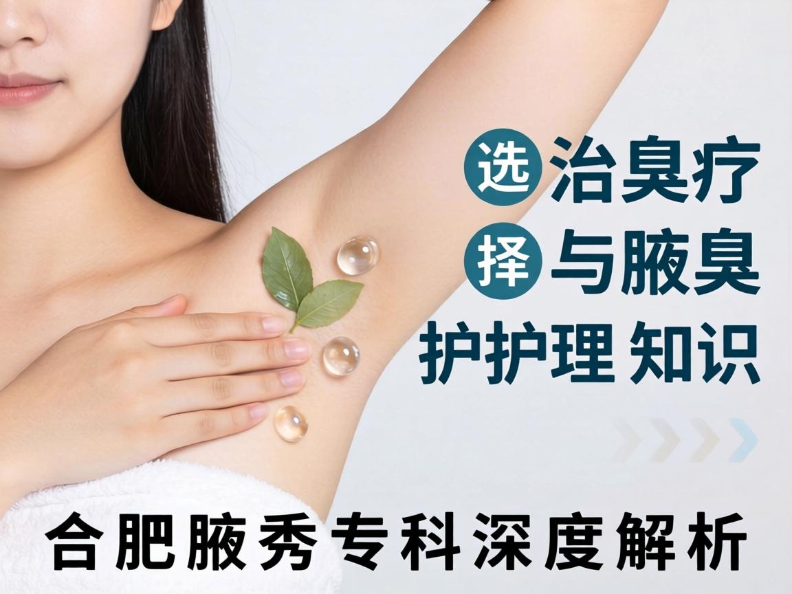 腋臭治疗选择与腋臭护理知识，合肥腋秀专科深度解析