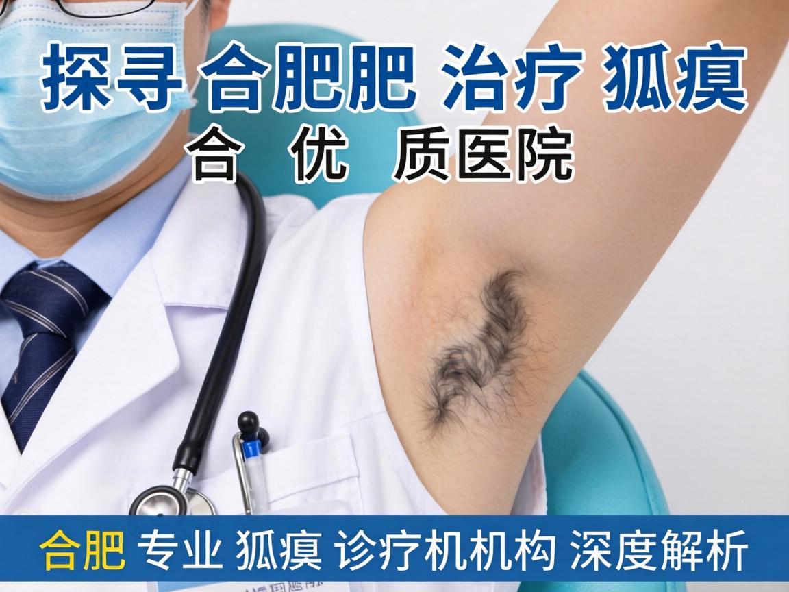 探寻合肥治疗狐臭优质医院，合肥专业狐臭诊疗机构深度解析