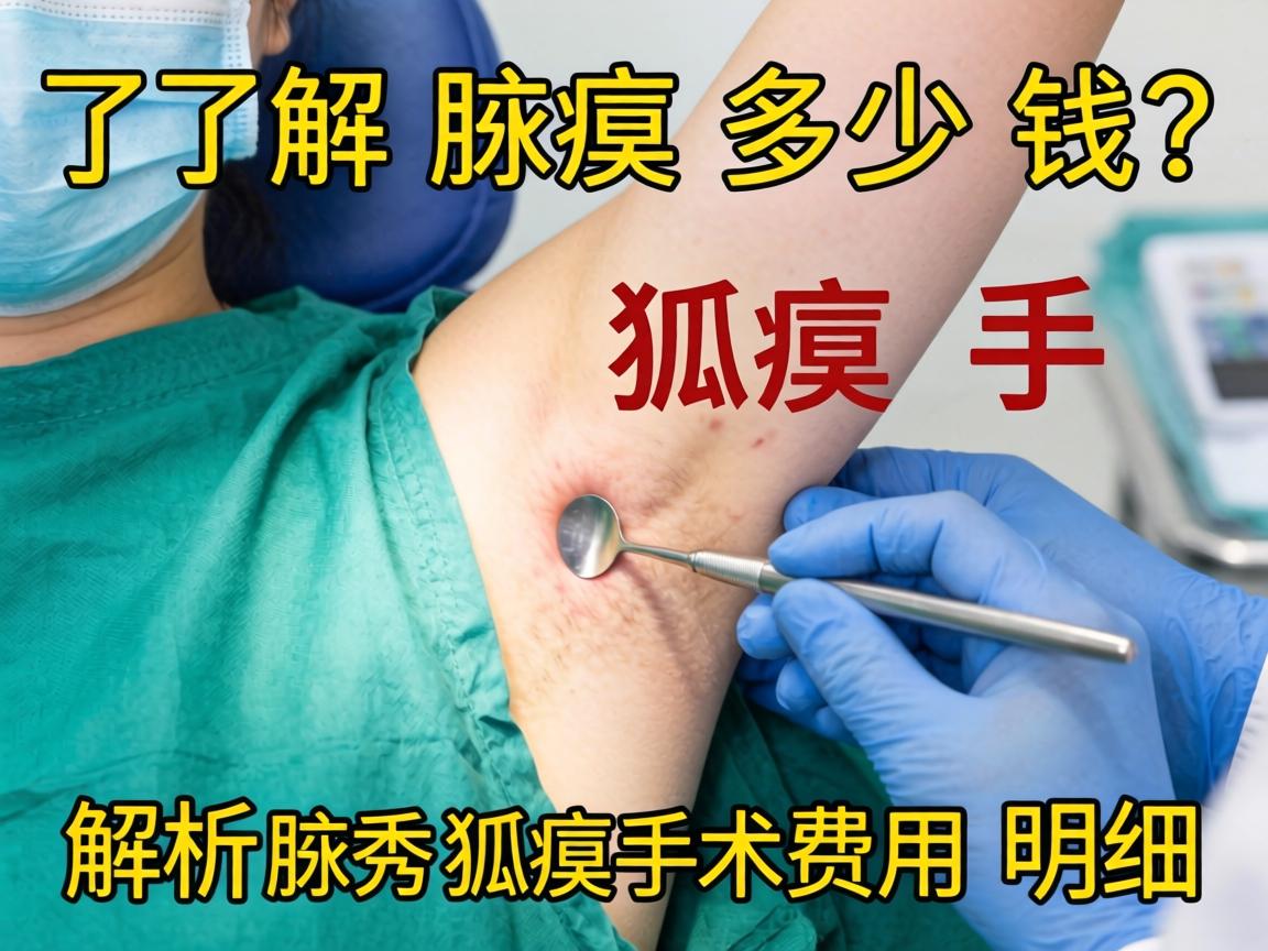 了解腋秀作狐臭手术多少钱？解析腋秀狐臭手术费用明细