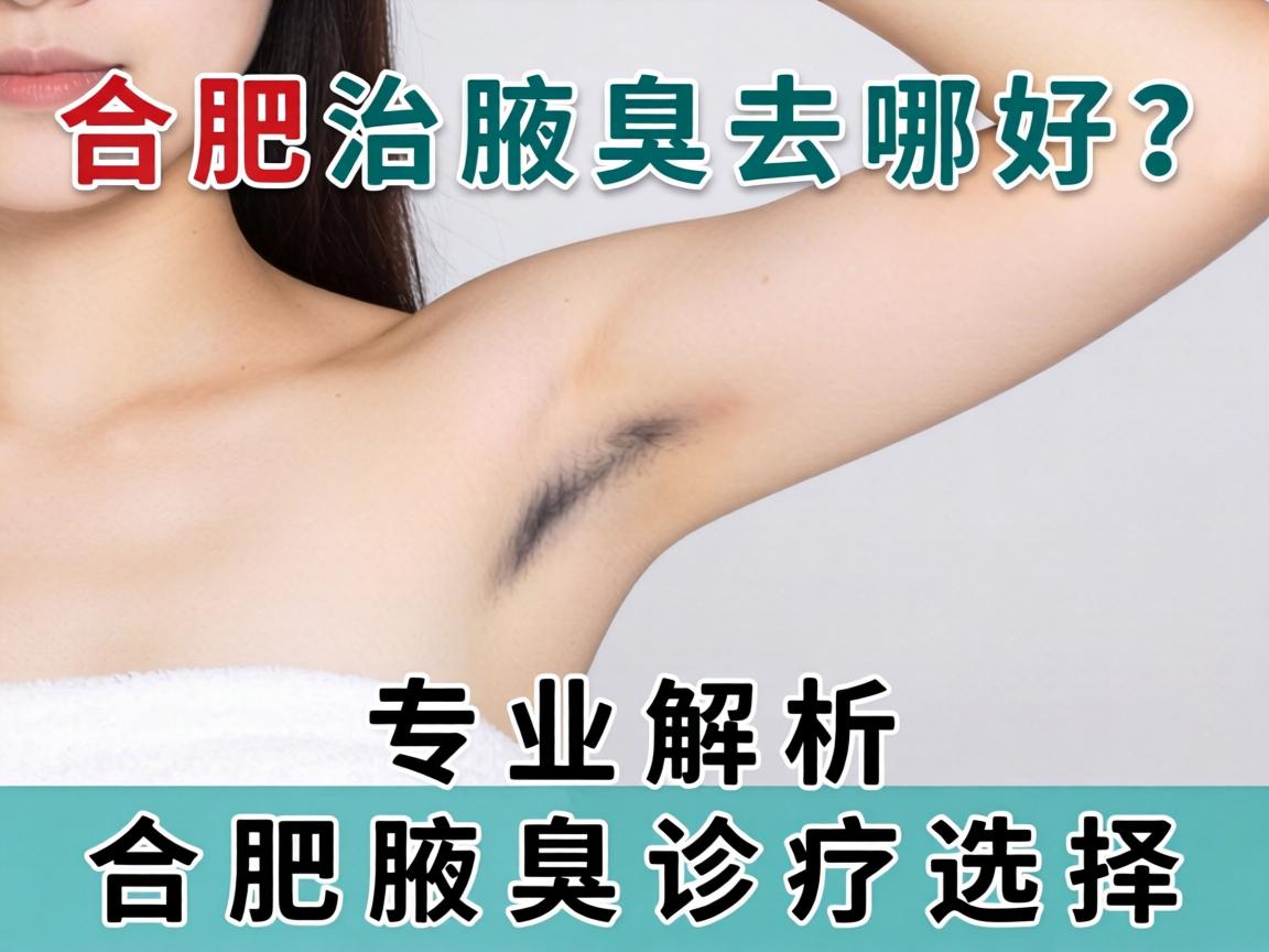 合肥治腋臭去哪好？专业解析合肥腋臭诊疗选择