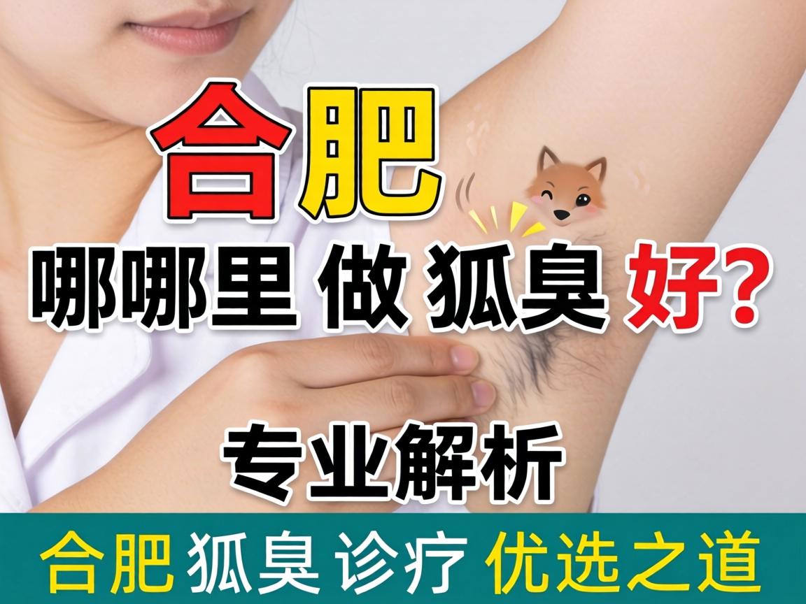 合肥哪里做狐臭好？专业解析合肥狐臭诊疗优选之道