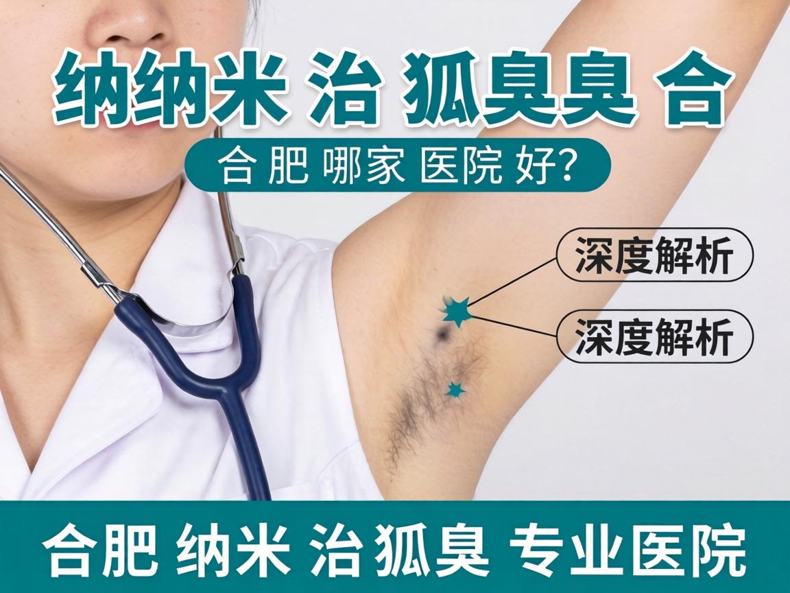 纳米治狐臭合肥哪家医院好？深度解析合肥纳米治狐臭专业医院