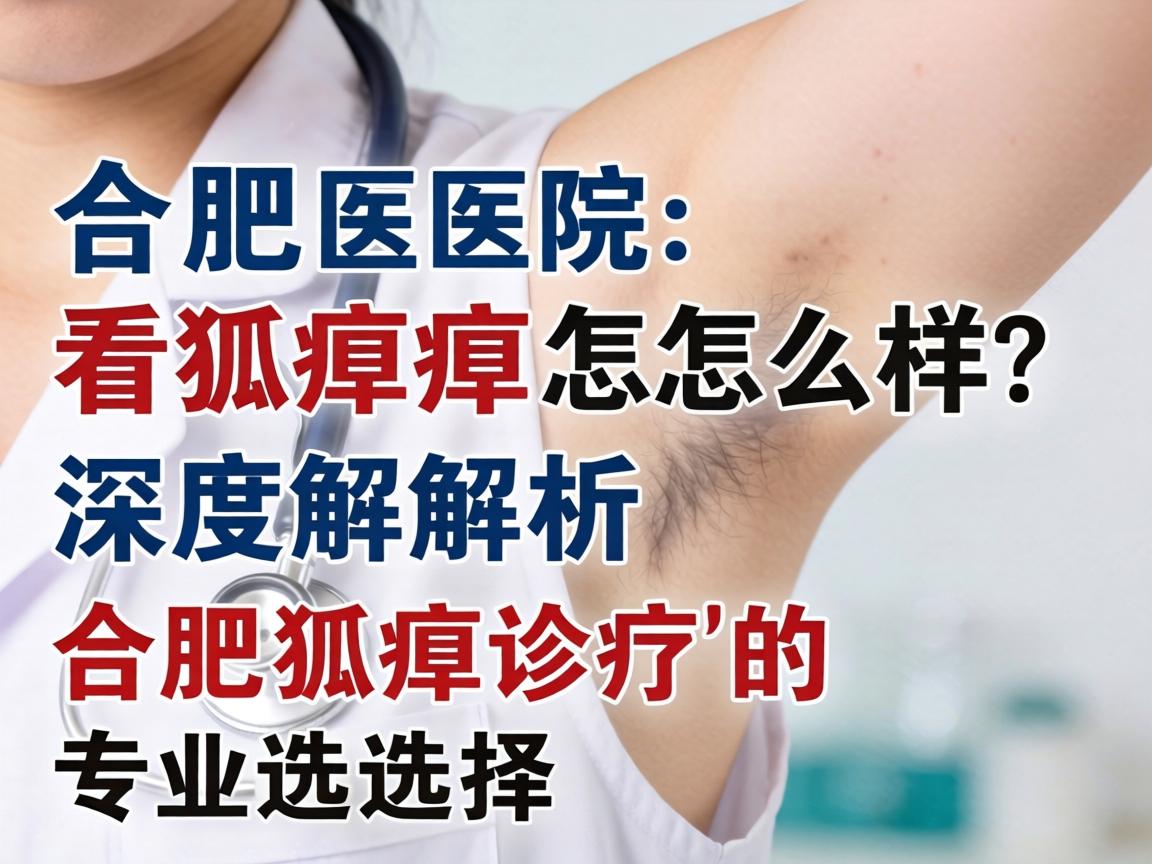 合肥医院看狐臭怎么样？深度解析合肥狐臭诊疗的专业选择