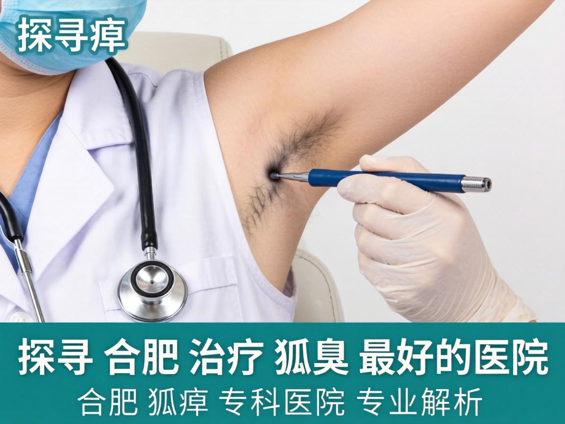 探寻合肥治疗狐臭最好的医院，合肥狐臭专科医院专业解析