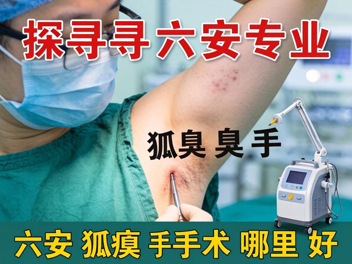 探寻六安专业狐臭手术机构，详解六安狐臭手术哪里好