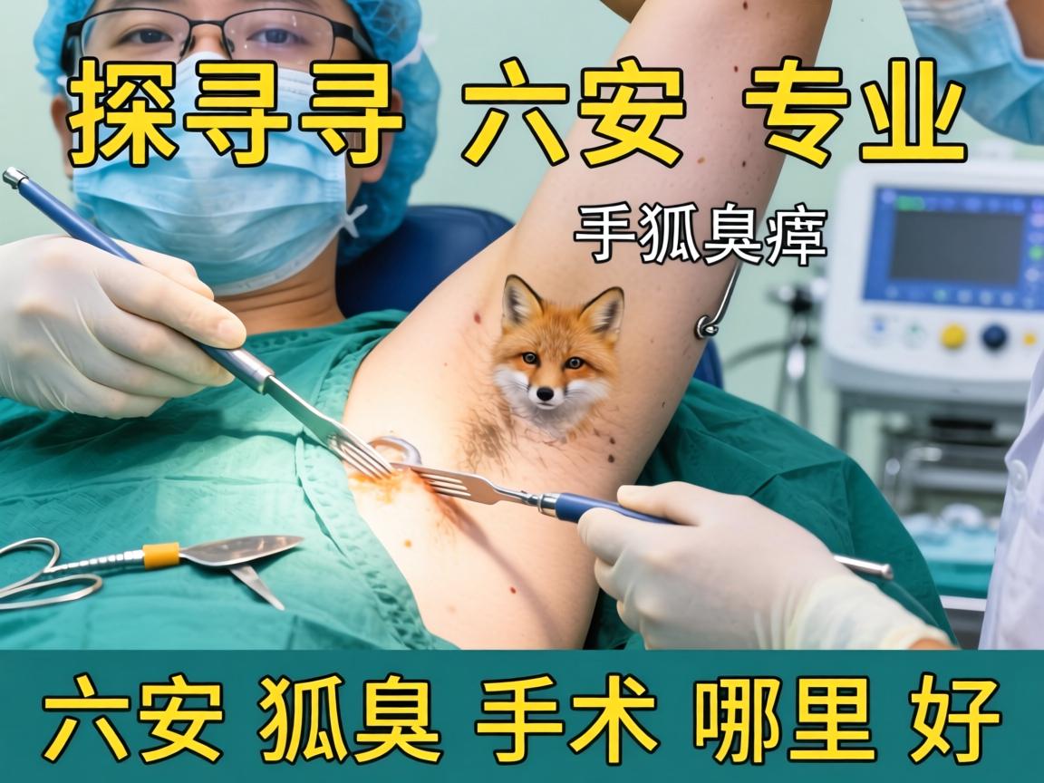 探寻六安专业狐臭手术机构，详解六安狐臭手术哪里好